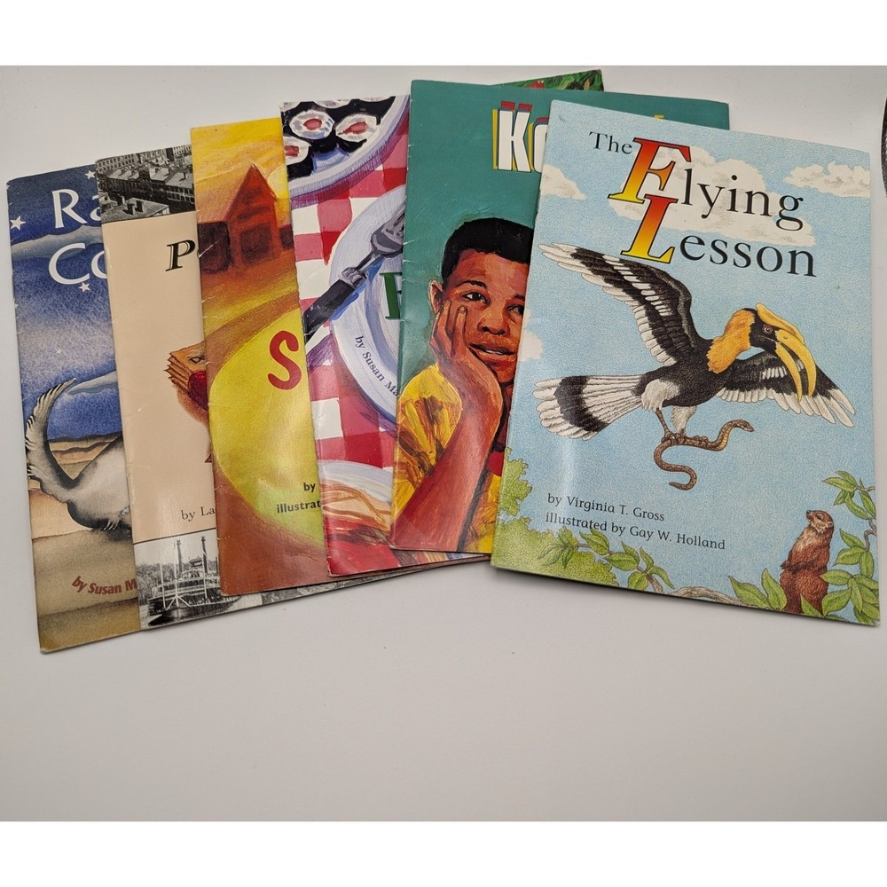 Scott Foresman Leveled Readers Lot 6 Books 4th Grade Level Easy/Average